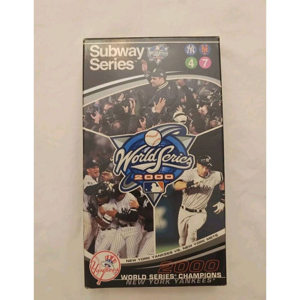 MLB World Series 2000 Subway Series NY Yankees vs. NY Mets (VHS, 2000)